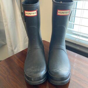 Size 7 Hunter Mid-calf Rain Boots